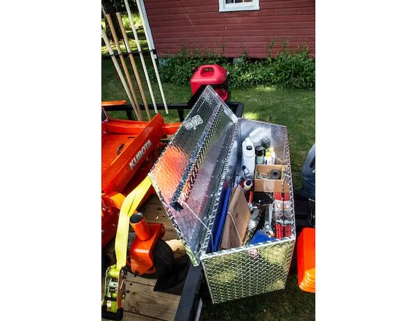 TRAILER TONGUE BOX ALUMINUM
